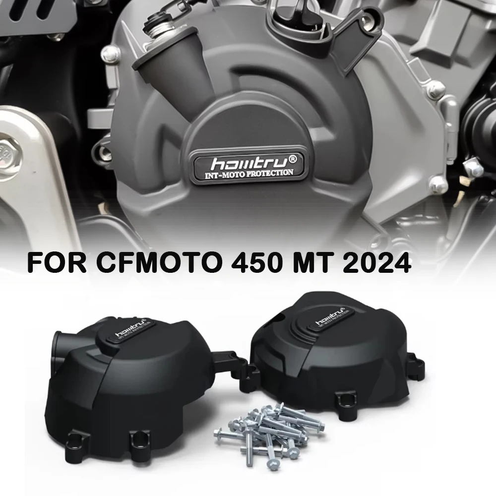 

450MT Engine Cover For CFMOTO 450 MT 2024 450SS 450SR 450NK 2022-2024 Motorcycle Accessories Engine Fall Protective Cover