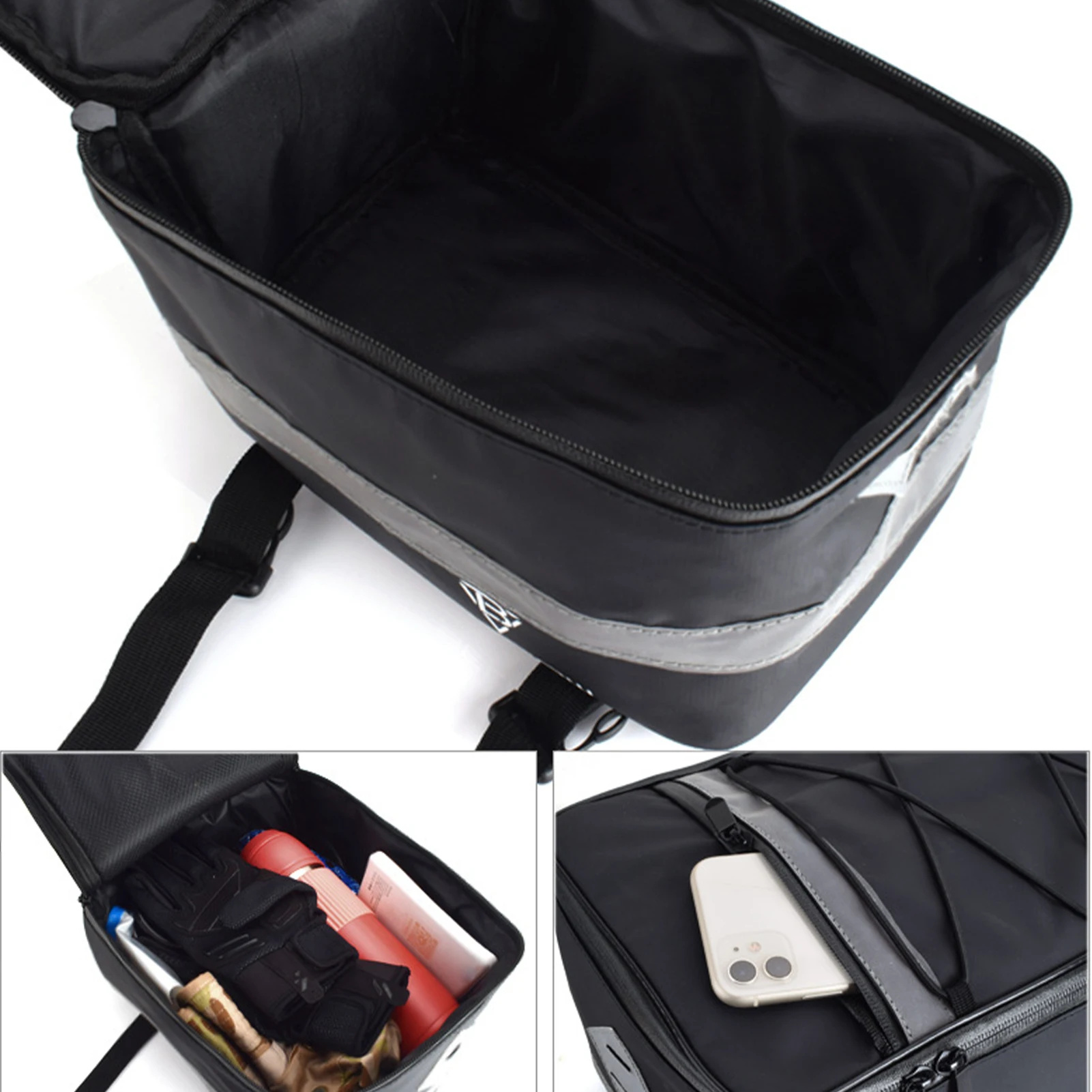 Bike Rack Rear Bag Bike Rack Rear Bag Made With High-grade Encrypted Oxford Cloth Bike Trunk Bag Fully Waterproof Meet Your