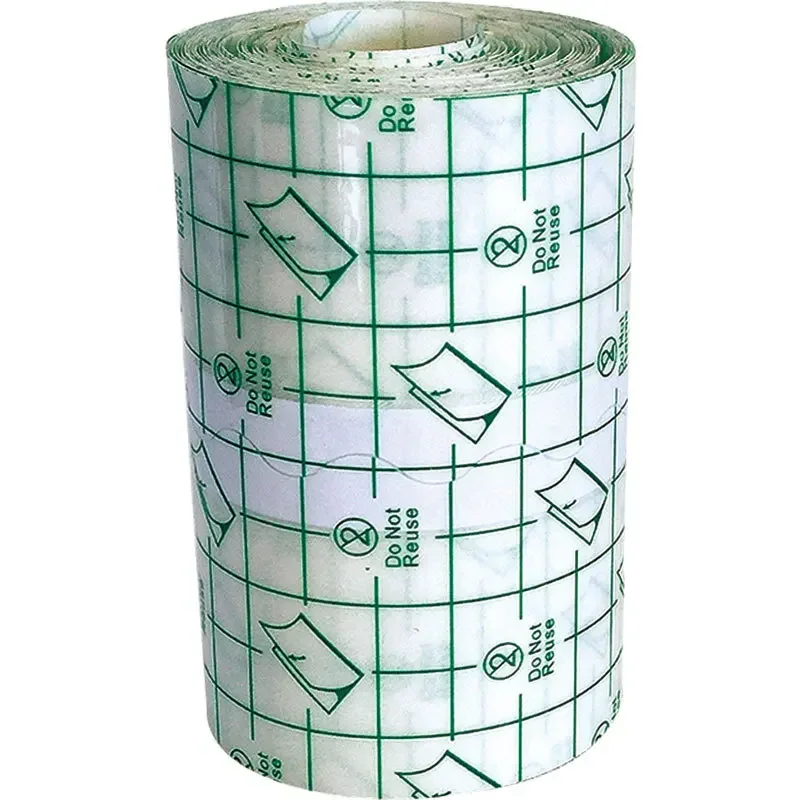 10cm×5m Waterproof Transparent Stretch Adhesive Bandage Fixed Tape for Tattoo Anti-allergic Wound Dressing Fixer Plaster