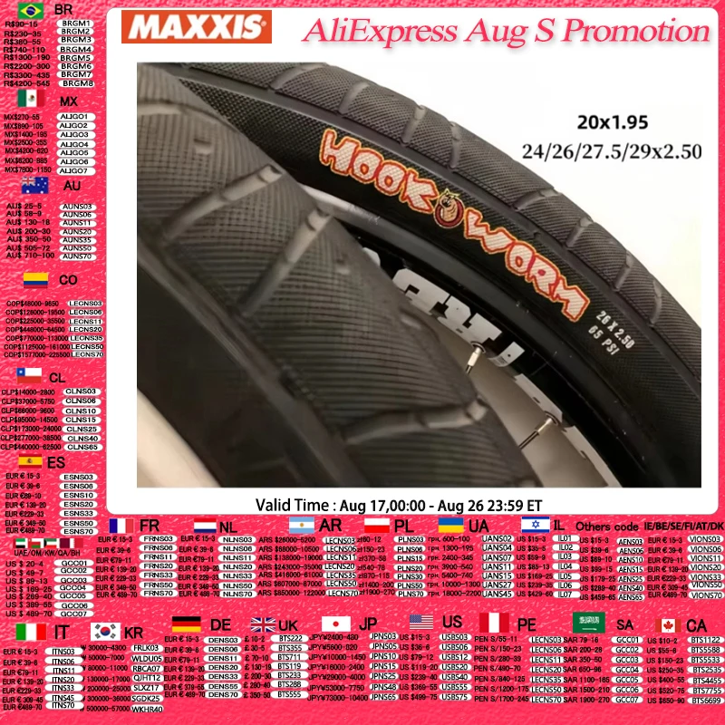 1 pçs maxxis ganchorm original rrban pneu de assalto para bicicletas de carga pedicabs plana/parque/estrada/verde pneu de bicicleta bmx pneus