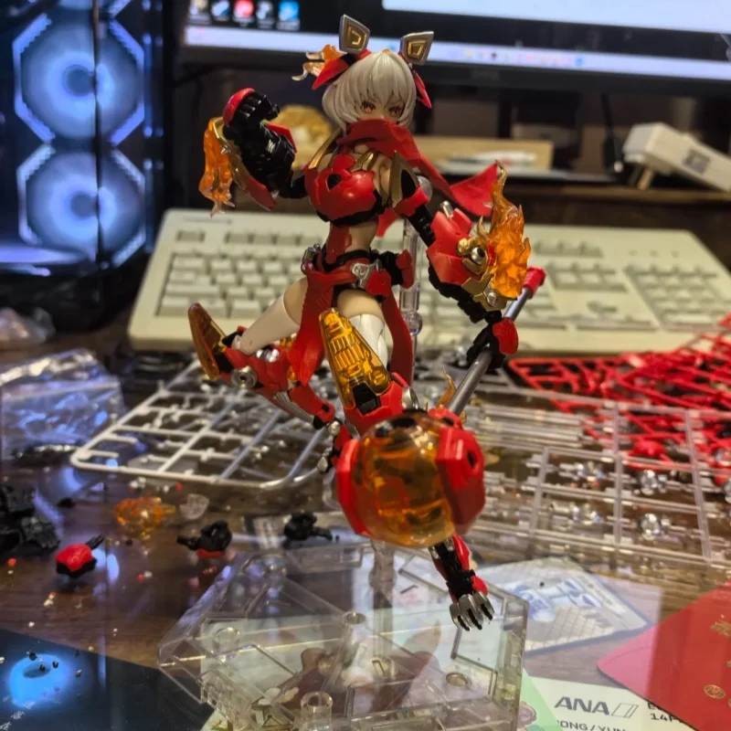 E-Model الأصلي Atkgirl سلسلة لينغ وانغ شينغشي أنيمي عمل الشكل التجمع نموذج اللعب تحصيل نموذج هدية لعبة