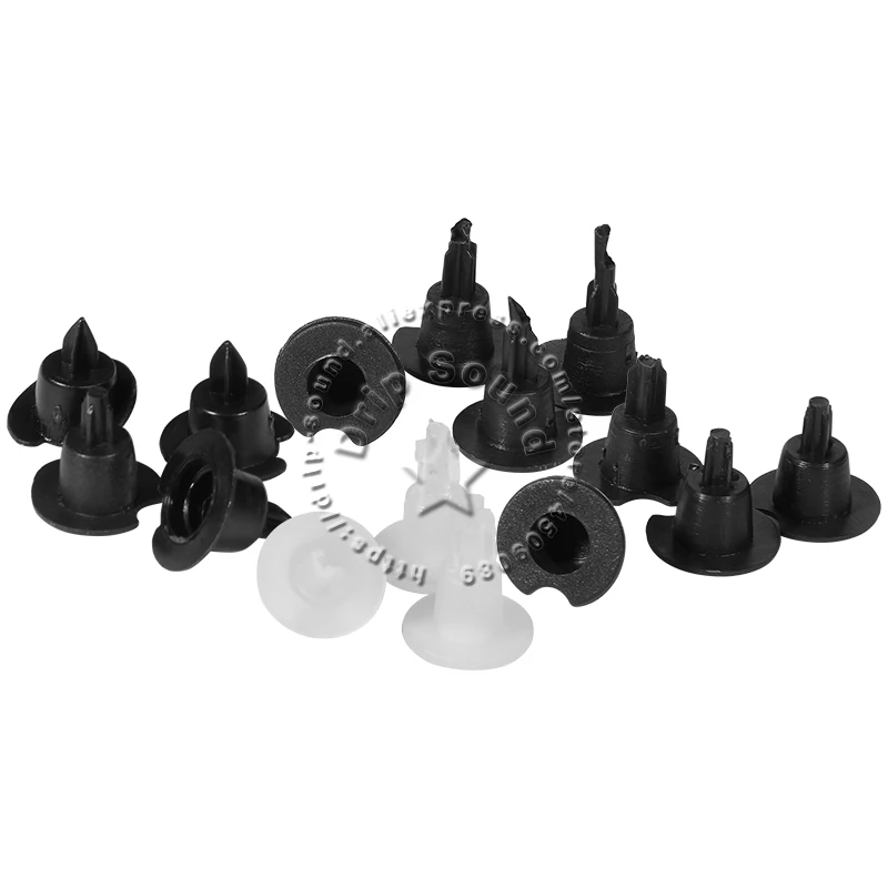 4 قطع من مكبر الصوت البلاستيكي يدعم مكبر الصوت وحماية التعبئة والتغليف ومكبر الصوت والجسيمات الثابتة