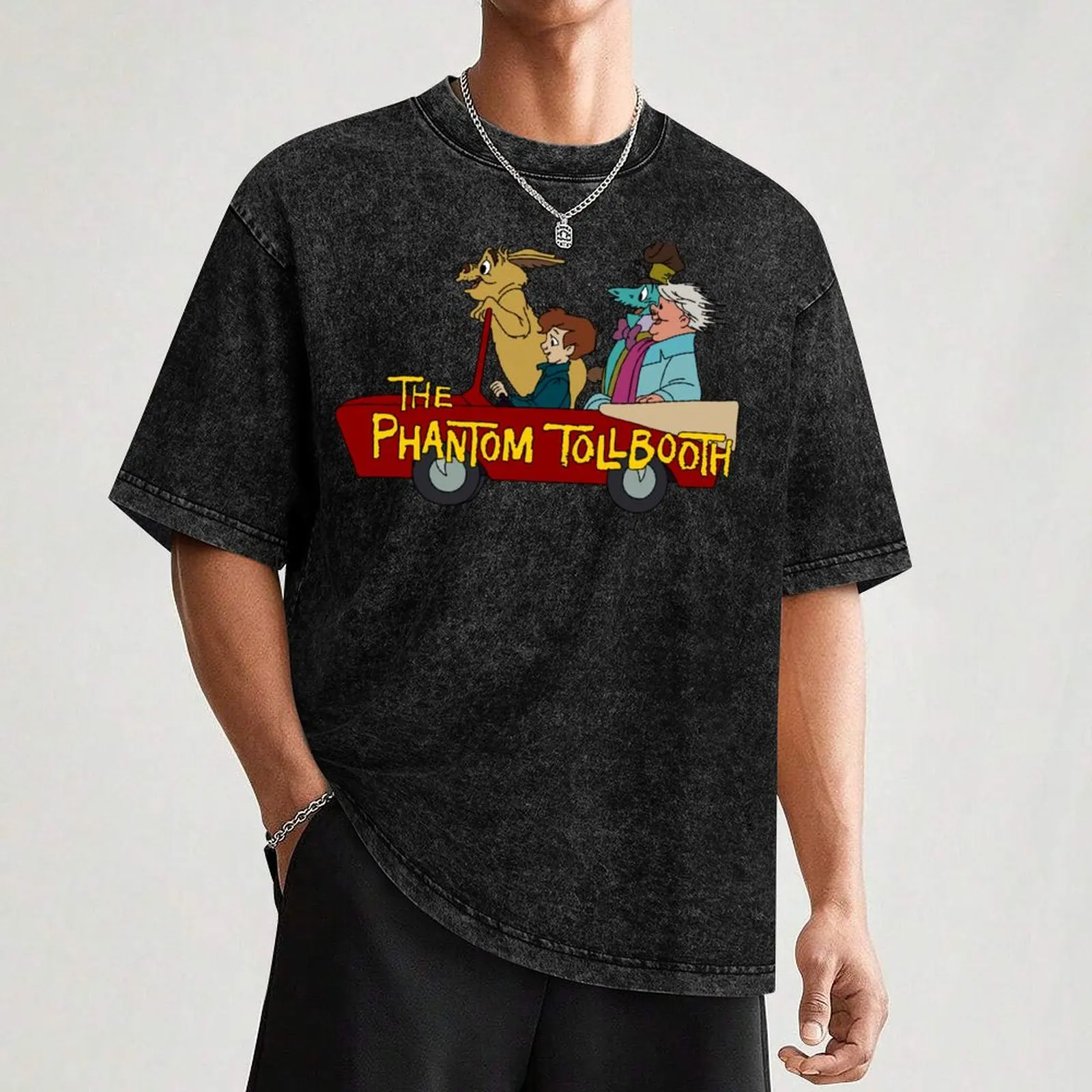 The Phantom Tollbooth 1970 Animated Film T-Shirt Durable T-Shirt