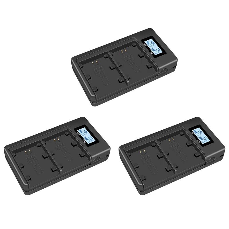 【Получшие предложения】Зарядное устройство 3X Np-Fz100 Npfz100 Fz100 для Sony Alpha A9, Alpha A7R Iii, A7R Mark 3, Alpha A7 Iii, A7 Mark 3