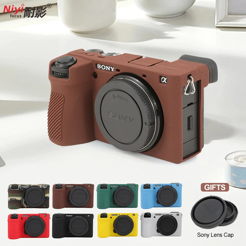 A6700 Soft Silicone Case Camera Cover Sony Camera Bag Protector for Sony Alpha 6700 a6700 Durable Waterproof