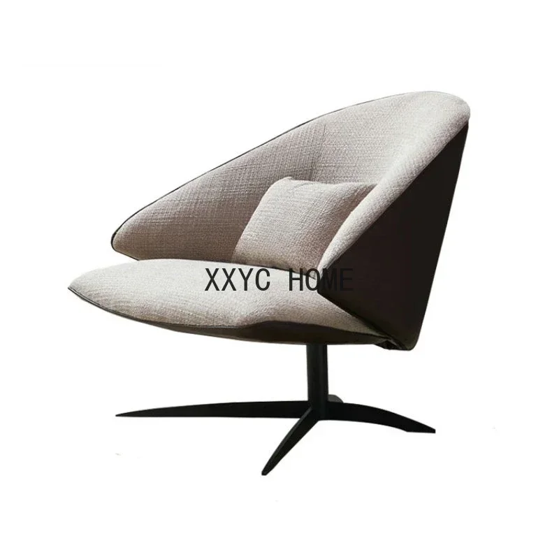 

Креативное тканевое кресло-софа для одного человека, простое современное кресло для отдыха, креативное кресло с острыми углами и изогнутой спинкой