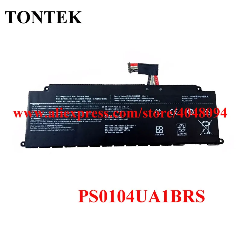 New PS0104UA1BRS Battery For Toshiba Dynabook U30 Tecra A50-J-12U A40-J-12E A40-J-1OX A50-J CS40L-K12 i3-1215U 15.4V 53WH
