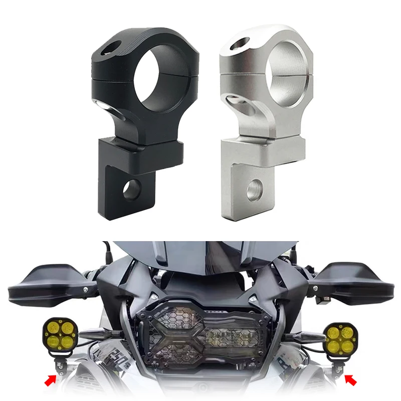 R1200GS R1250GS LED Lights Bracket Auxiliary Lights Fog Lights Brackets For BMW R 1200 GS LC R 1250 GS ADV Adventure 2004-2022