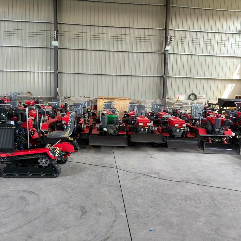 

Crawler Microcultivator Rotary New Chain Track Plow Cultivator with Core Engine Factory Supply Wheel Tractor