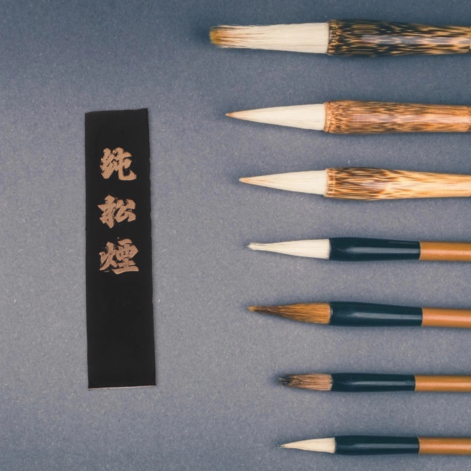 

1Pcs Black Calligraphy Ink Stick Long Traditional Chinese Ink Strip for Painting Writing Drawing Supply Painting Tool