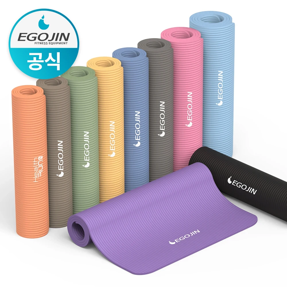 EGOJIN Yogamatte, weich, Nbr, dick, Fitness, Pilates, Heimtraining, Übungsmatte