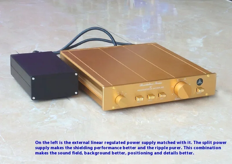 SUQIYA 복제 스위스 FM155 HIFI 발열 모니터 프리앰프