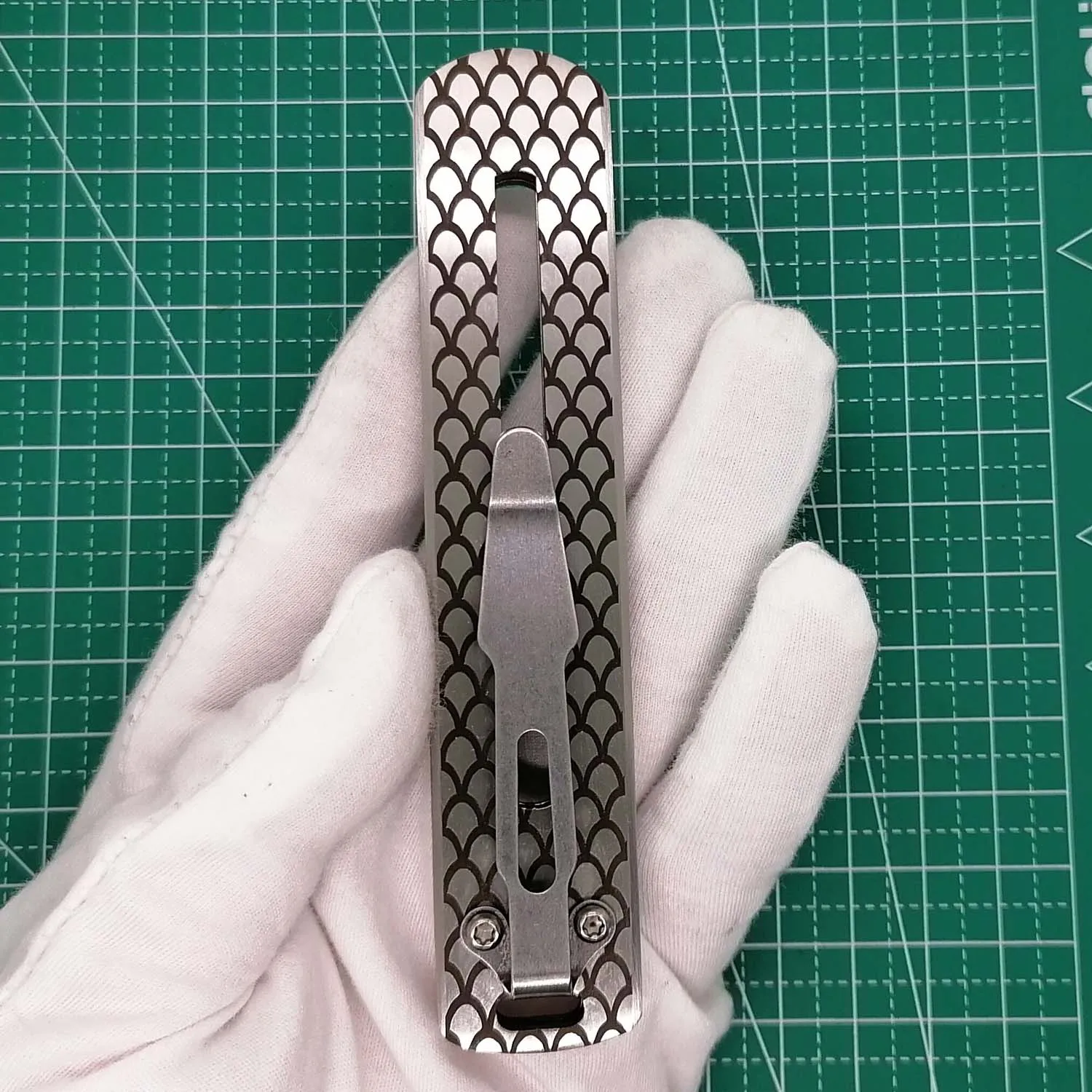 سكين فائدة الفولاذ المقاوم للصدأ ، مقبض متوافق مع شفرة ، 1 ، #2