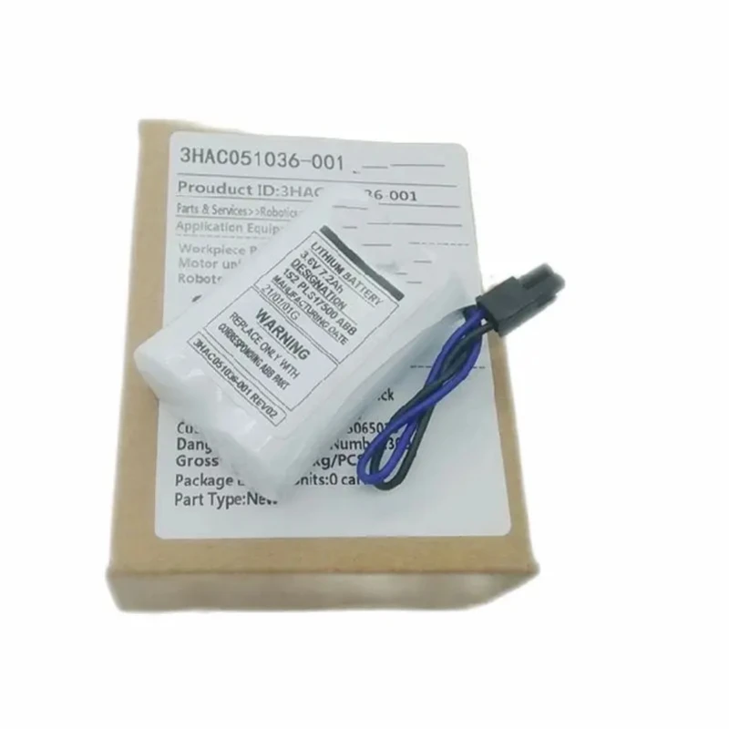 

3HAC051036-001 Аккумуляторная батарея 3.6V 7.2Ah для робота IRB120