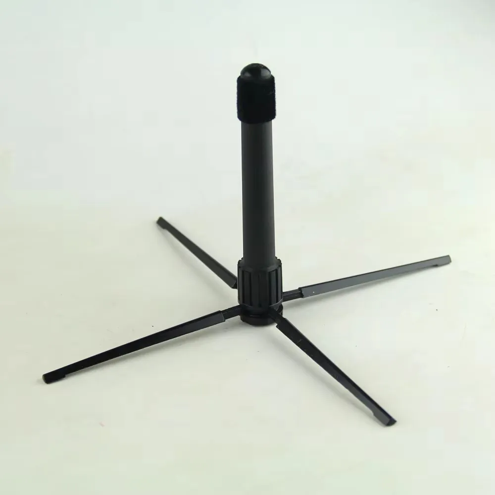 

Eco-Friendly Adjustable Flute Display Stand ABS Support Bracket Instrument Display Stand with Wholesale Packaging Included