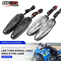 LED Turn Signal Light For SUZUKI GSX-R 1000 KATANA 1000 2017-2023 Motorcycle Accessories Indicator Flashing Directional Flasher