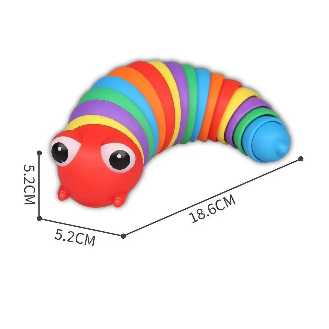 Antistress Toys Caterpillar Snail Slug Educational Simulation Release Decompression Toy Fidget Toys Stress Reliever Toys