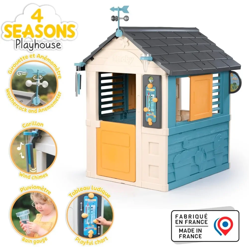 Multipurpose Theater Children's Garden Cabin - Weather Themed Fun Activities Suitable for garden courtyards, free shipping