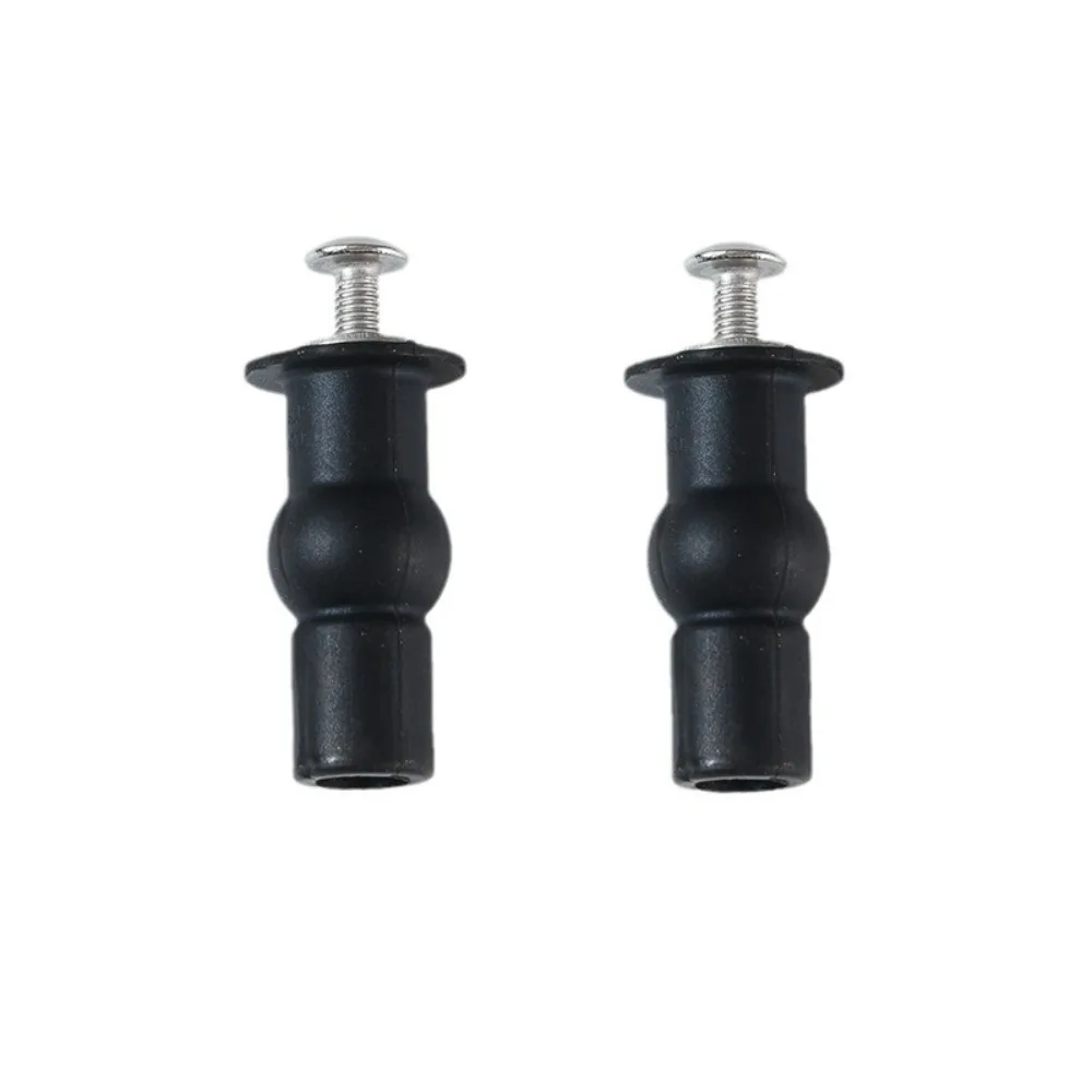 WC Blind Hole Bathroom Accessories Replacement 1Pcs Toilet Seat Screws Hinges Expanding Rubber Top Bottom Load Nuts Fixings