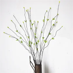 1pcs False Willow Branch Wedding Decoration Wedding Ceremony Decorations Artificial Plant Decoration Lifelike Simulation Plants