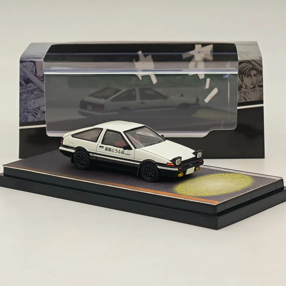 1:64 Hobby Japan SPRINTER TRUENO GT APEX (AE86) INITIAL D HJ641052DB Diecast Model Car Limited Collection Auto Toys Gift