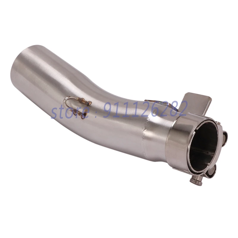 Slip On For COLOVE 500X 400X / Macbor Montana XR5 XR 5 Motorcycle Exhaust System Escape Modified Muffler 51mm Middle Link Pipe - view 3