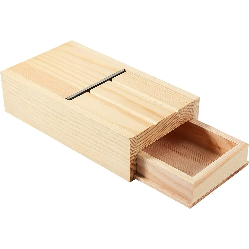 Soap Planer Cutter Drawer Box Wooden Soap Beveler Planer Soap Trimming Shaving Tool for Christmas Handmade Soaps and Candles