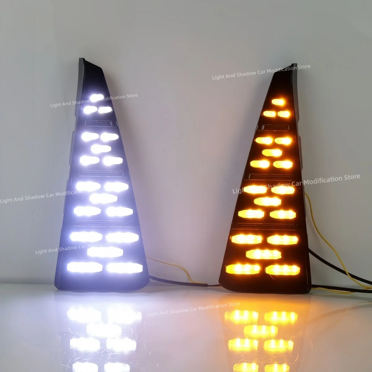 For Changan 3th generatio CS75 plus 2023-2024 Daytime running light Modification Front fog light Turn signal Decorative light