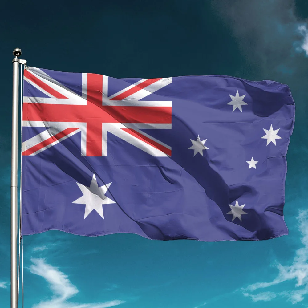 

Australia Flag Waterproof National Hold Banner Flying Outdoors Decor Garden Decoration Wall Backdrop State Cheer Support Glad