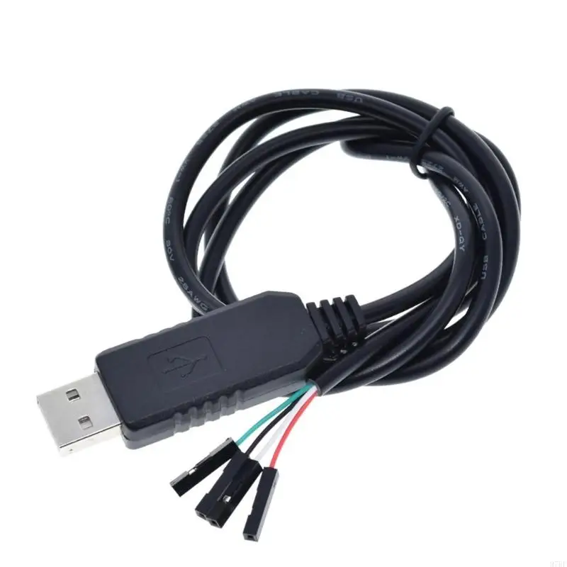 97BF 1M CH340 USB to TTL Serial Download Cable Convert Wire Adapter for Win7/8/98/XP Cable Line Electric Adapter