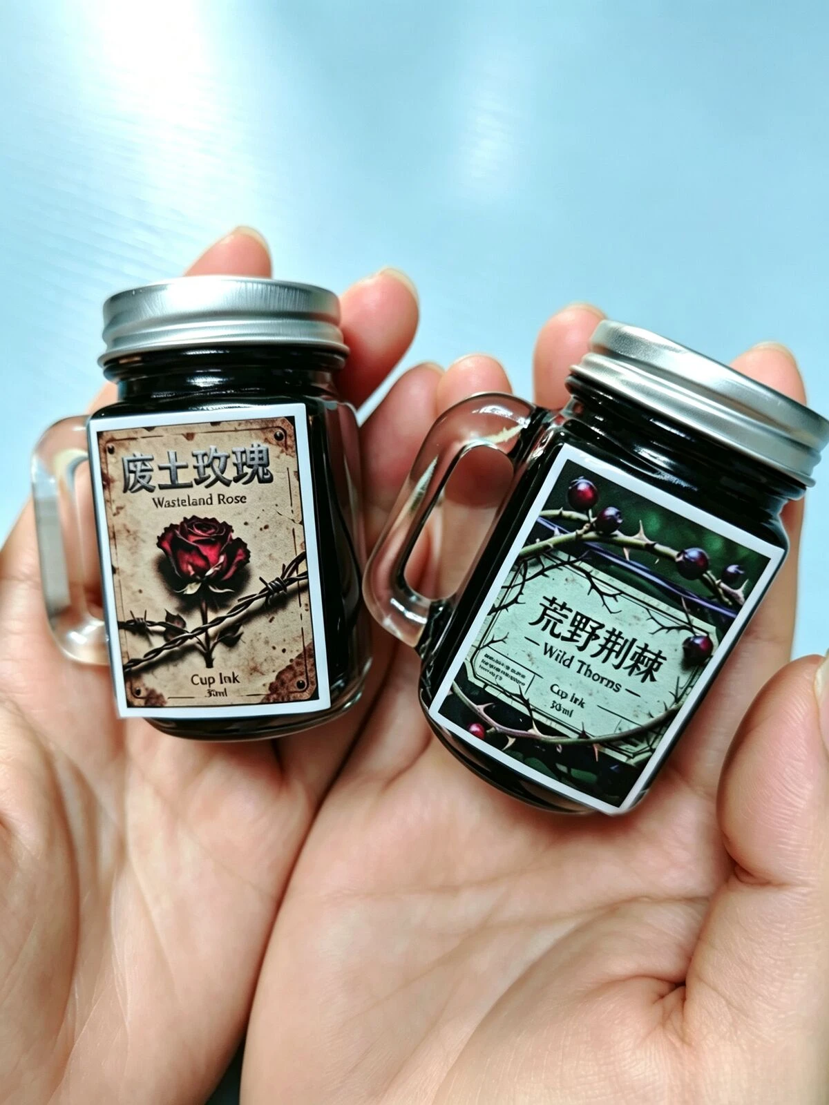 Cup Ink, Wasteland Rose, Wild Thorns  Shading Sheen Ink 30ml