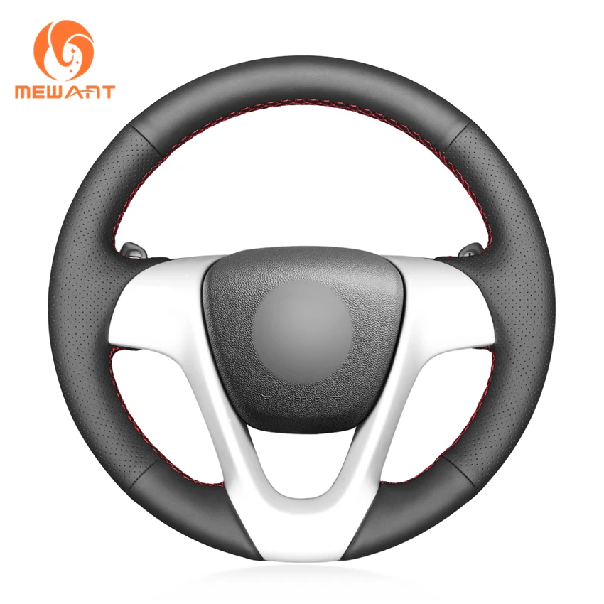 MEWANT for Smart car steering wheel cover genuine accessories for Smart Fortwo 2009-2013  Smart fortwo 451 BRABUS