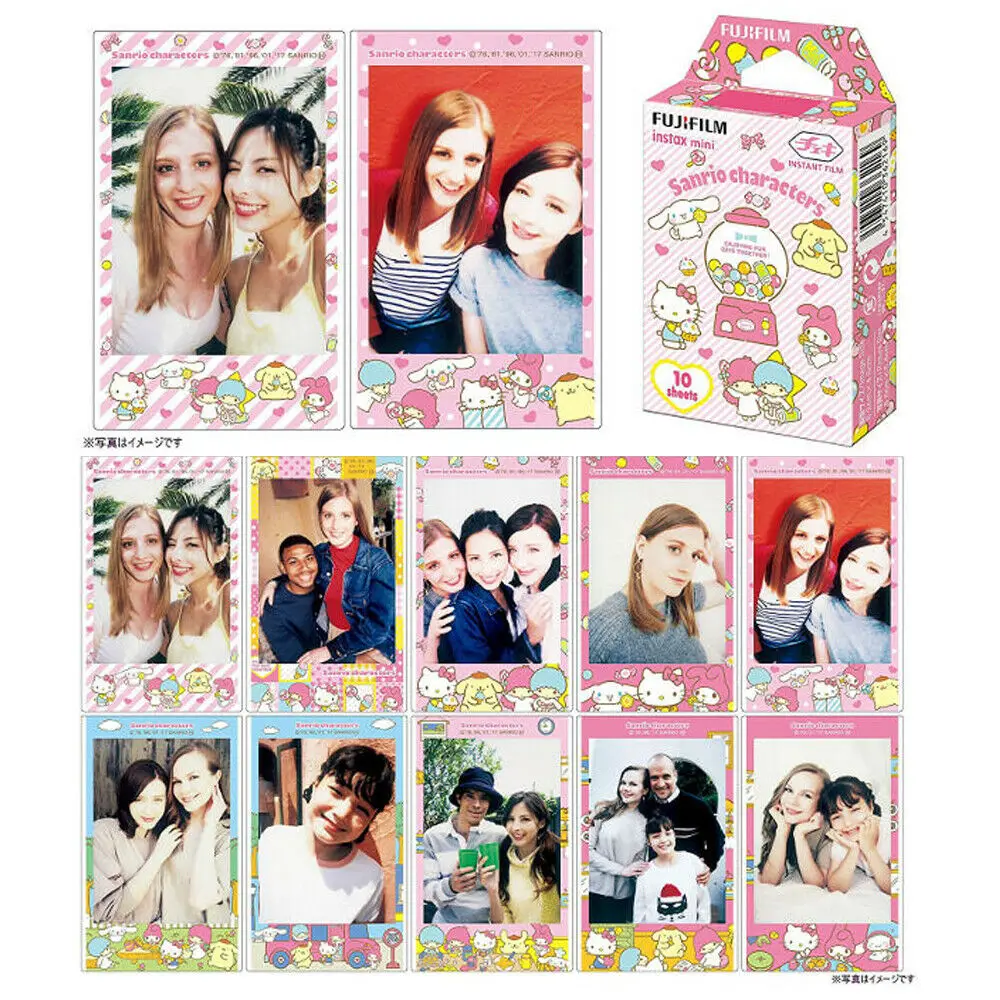 Fujifilm Instax Mini Film Photo Paper 10 sheets For Instax Mini 12/11/9/8/99 Link Liplay EVO Cameras