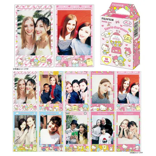 Imagen 2 del producto Fujifilm Instax Mini película de papel fotográfico 10 hojas para cámaras Instax Mini 12/11/9/8/99 Link Liplay EVO