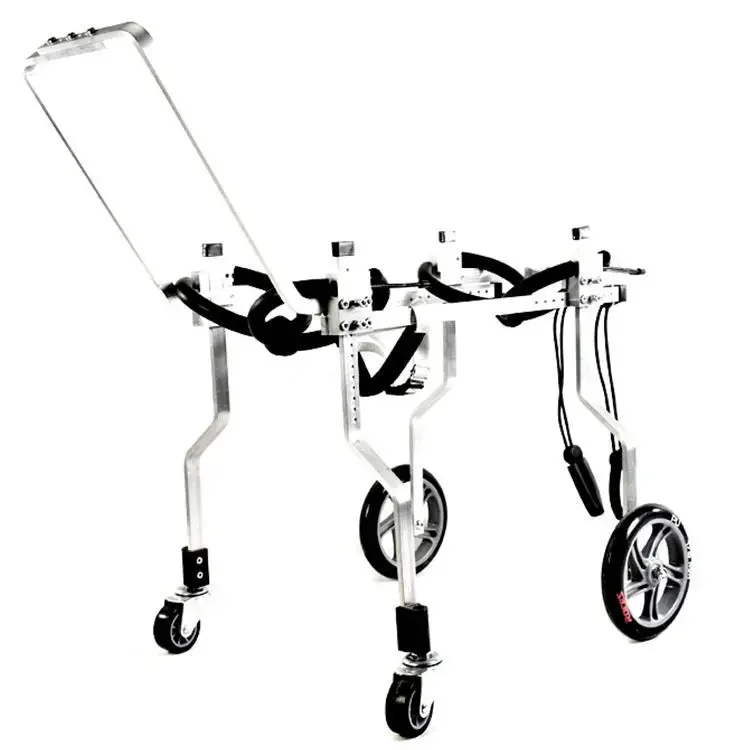 Fashion disabled pet wheelchair adjustable  pet walker wheelchair  cart for elder dog cat pet wheelchair