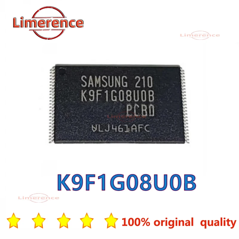 1pcs/lot K9F1G08U0B-PCB0 K9F1G08UOB-PCBO K9F1G08U0B K9F1G08UOB TSSOP-48