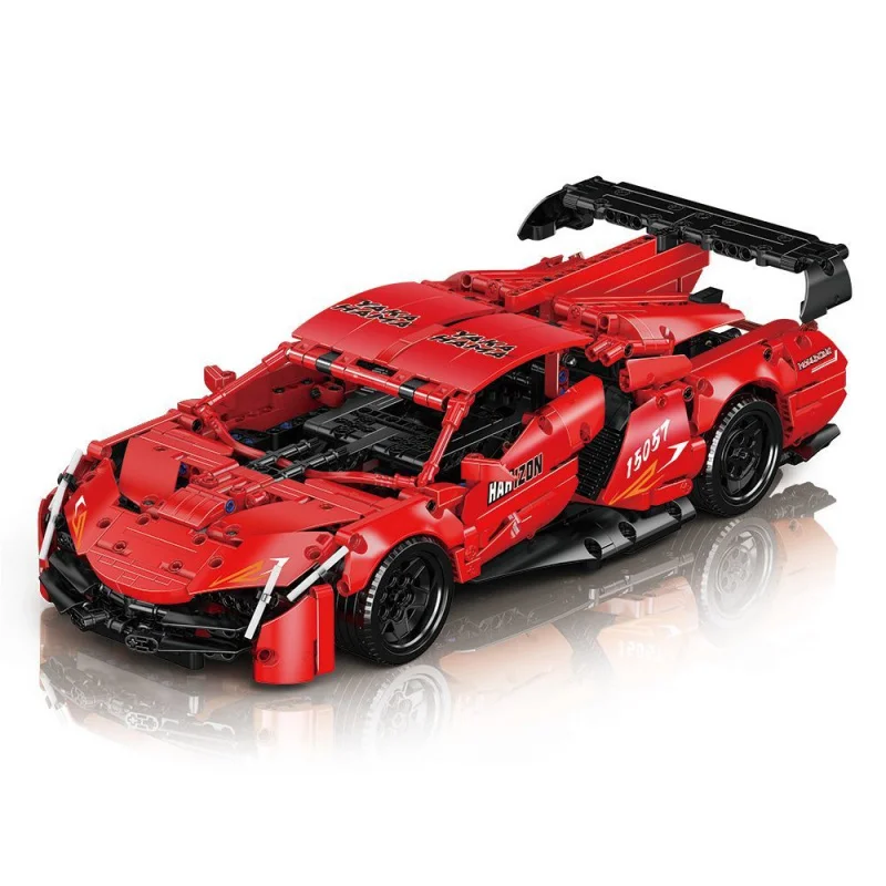 مولد كينج 15057 التقنية 2 في 1 سيارة رياضية التحول روبوت اللبنات مجموعات الالعاب مع أجهزة التحكم عن بعد