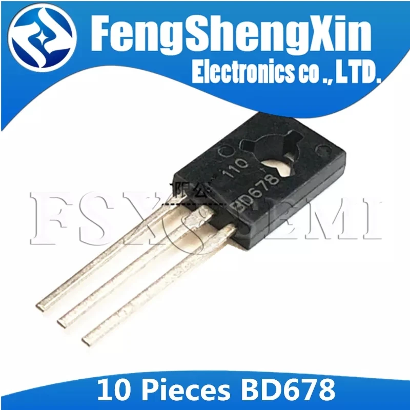 10pcs BD237 BD679 BD680 BD681 BD682 TO-126 BD238 BD677 BD678 BD875 BD435 BD436 BD441 BD442 TO126 Transistor BD682G