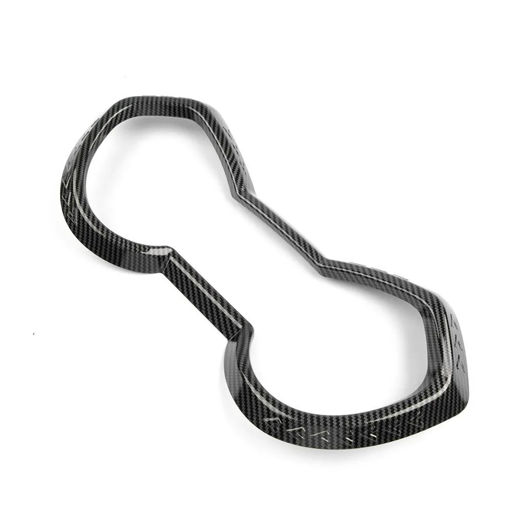XMAX300 2017-2022 Water Transfer Dashboard Cover – Carbon Fiber Look Gauge Protector, Direct Fit, Modified Scooter Accessory