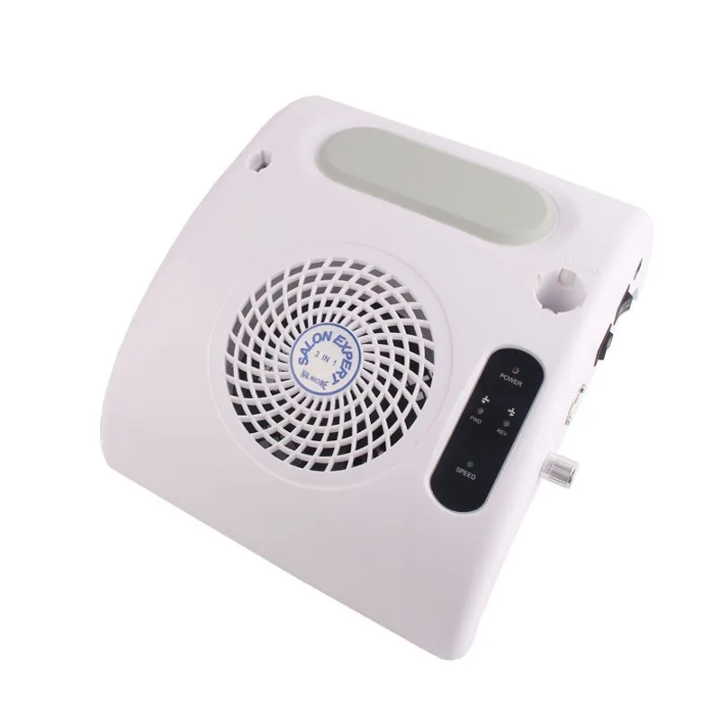 Cross-border exclusive Zhejiang nail drill ZS-801 nail dust collector led lamp three-in-one multi-function machine