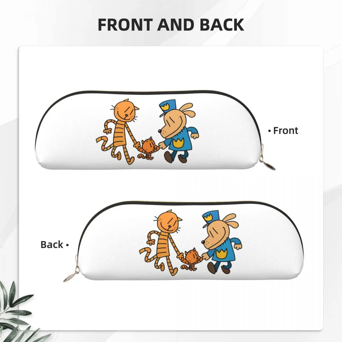 مقلمة فنية من Dog Man، Lil Petey، وBig Petey Fan، وحقيبة تخزين، ومستلزمات مكتبية، وحقيبة أقلام رصاص ذات سعة كبيرة