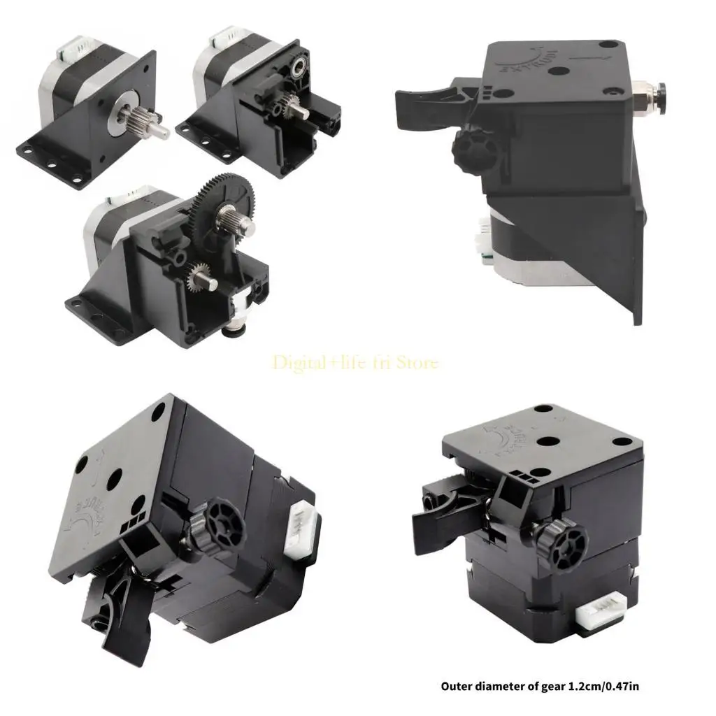 

E06D модернизированная версия Extruder более глубокие зубы более стабильный -печать прямое привод для 1,75filamenr с 42