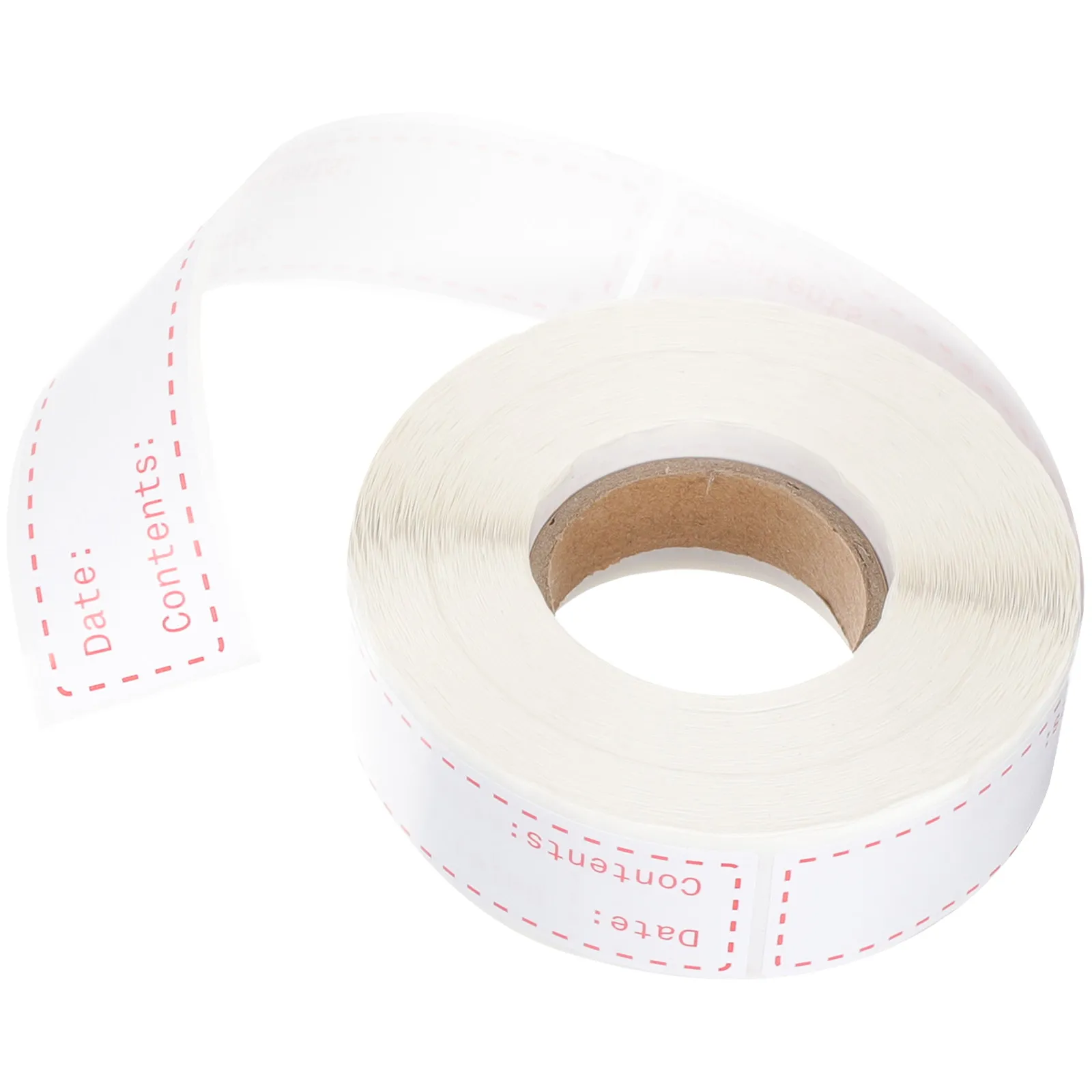 

1 рулон премиальных съемных этикеток для хранения продуктов, с возможностью письма, устойчивых к разрывам, кухонные наклейки для банок, контейнеров для заморозки