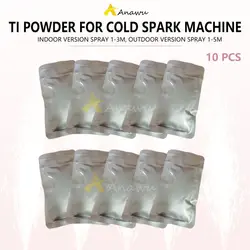 10-100 bags Factory Sell Indoor Outdoor Wedding Stage 200g/100g Ti Spark Powder Titanium Metal Powder for Sparkler Machine