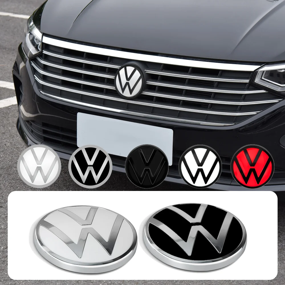 1pc Original Replace type Car Rear Trunk Badges Lid Emblem Front/Rear Logo For VW Golf 8 (MK8) T-ROC POLO Arten 21-23 Styling