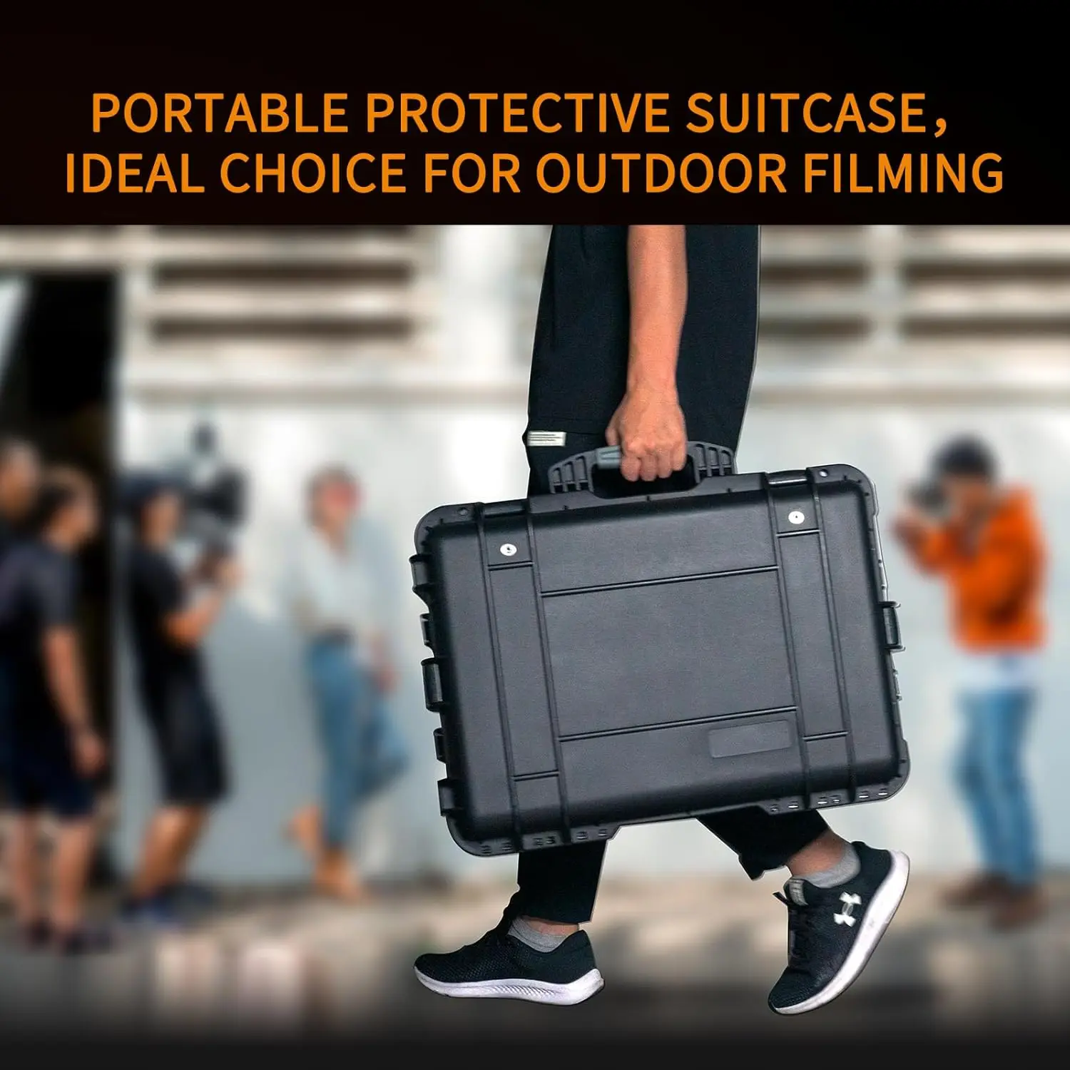 SEETEC WPC215 21.5 Inch 1000nit Broadcast Director Monitor Full HD 1080P SDI HDMI LUT Waveform Carry-on Suitcase For Film Live