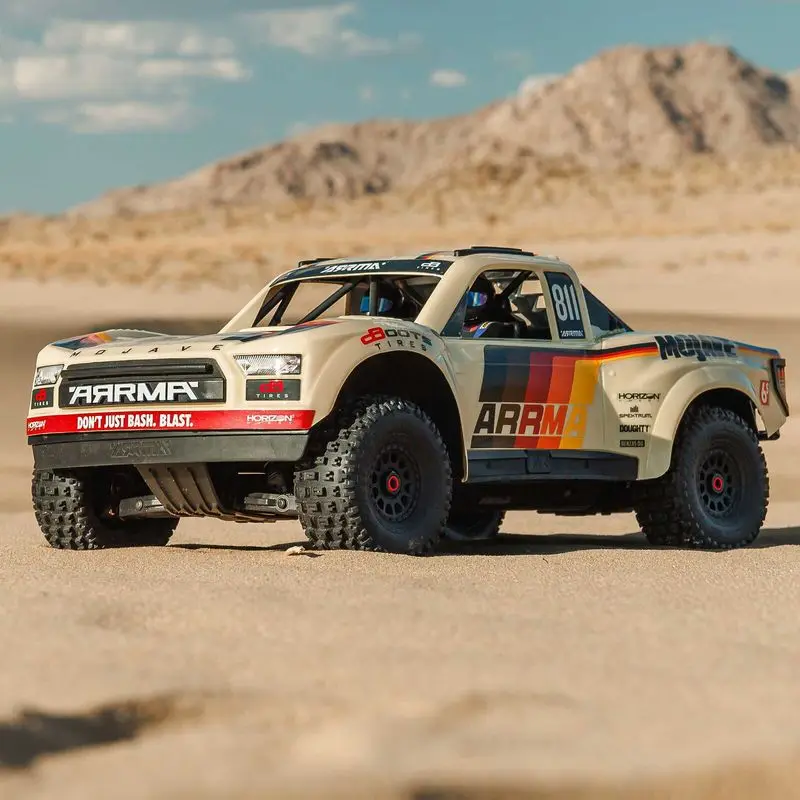 ARRMA 1/7 MOJAVE V3 Fully Updated 6S 96KM/H 4WD Brushless Waterproof Advanced player RC Electric Desert Short Course Truck RTR