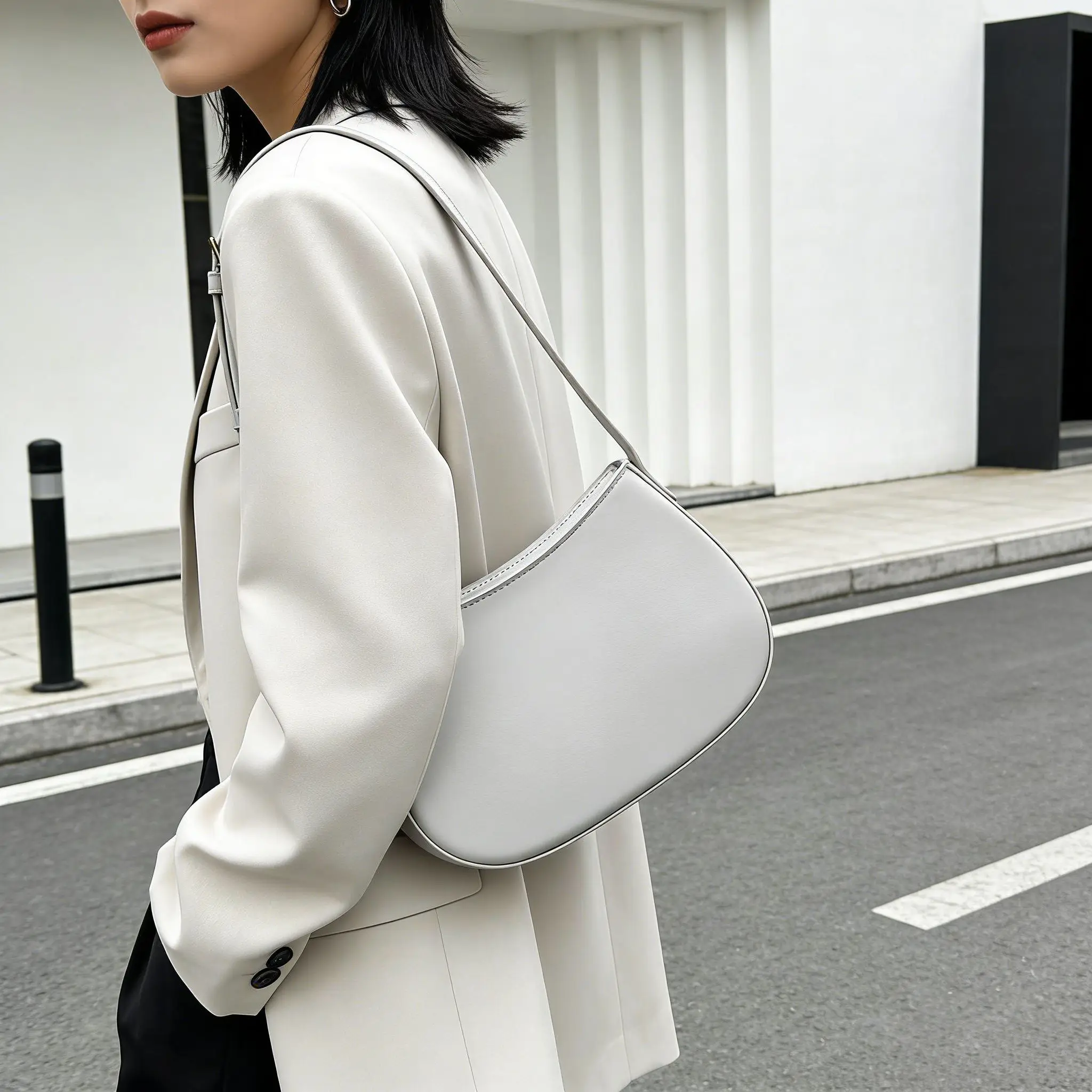 

Модная сумка через плечо, простая и стильная сумка на плечо, персонализированная сумка-кроссбоди.