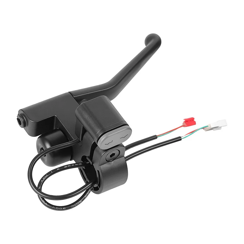 Left Brake Handle Lever with Bell & Turn Signal Button for Xiaomi 6 Mi6 Electric Scooter Turn Light Switch Replacement Part