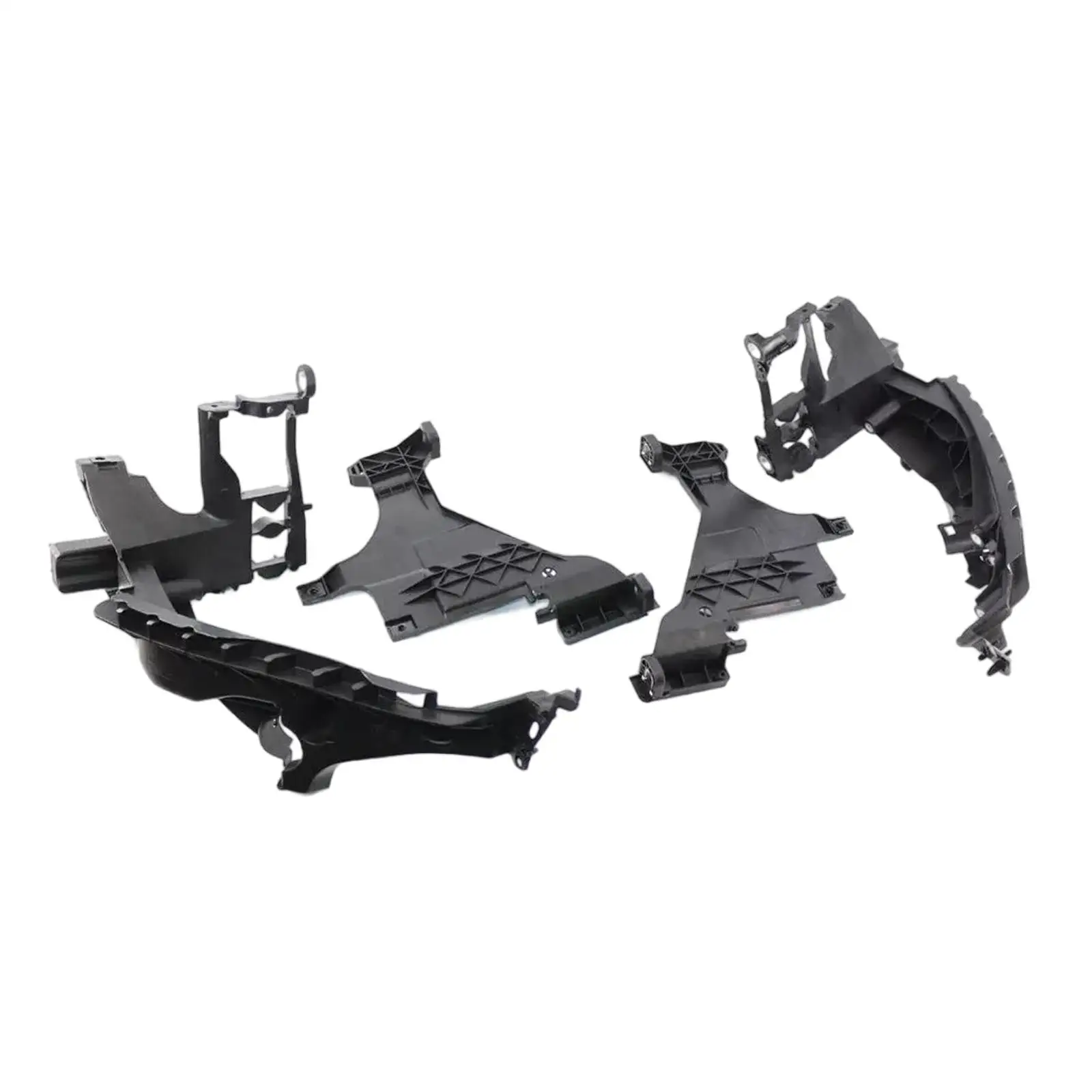 4Pcs Headlight Headlamp Mount Support Plate Bracket 8T0805607B 8T0941453B Replace for Audi A5 S5 2012-2016 Auto Accessories